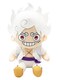 Great Eastern Entertainment One Piece - Monkey D. Luffy Gear 5 Grin Sitting Pose Plush 12" H