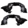 TRQ Front Inner Fender Liner Set