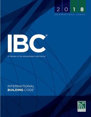 ICC 2018 International Building Code, 2018 IBC