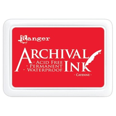 Ranger Industries Ink pad, Red, one Size