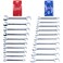 INJOYTEC Mini Double Open End Wrench Metric Angle Wrench Set SAE Wrench Set