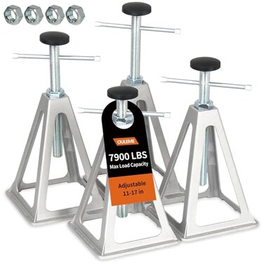 OULEME 4PK RV LevelingStabilizer Jacks,7900 lbs Camper Stack Jack Stands