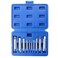 Flylin 10Pcs Screw Tap Extractor Set Broken Head Taps Remover Stripped Screw Tap