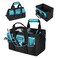 DURATECH 13" Small Tool Bag with 9 Pockets, Wide Open Tool Carrier