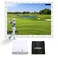 aikeec Golf Simulator Impact Screen 10 ft x 10 ft, HD Projector Screen