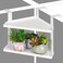 Olpchee 11 Inch 2-Tier Hanging Cubicle Shelf with Adjustable Hooks, Metal Organizer