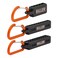 Railer 3pc 5 10 20 Hole Bit Holder Storage Organizer Set Carabiner Belt Clips