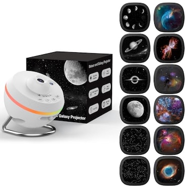 Ainael Galaxy Projector, Star Projector Home Planetarium with 5K HD 13 Disc