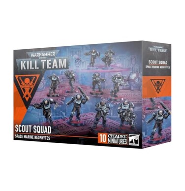 Games Workshop - Warhammer 40,000 - Kill Team: Scout Squad (2024-3rd Edition, Grey