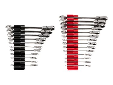 TEKTON Flex Head Ratcheting Combination Wrench Set, 25-PieceWRC95304
