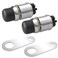 BFXM 2 PCS Push Button Starter Switch, 12V 50A Momentary Push Button Switch