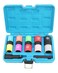 DPTOOL Half Size Lug Nut Socket Set 1/2” Drive Impact Flip Socket Set