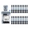 toolant PH2 Phillips Impact Bit Set, 2 Inch, 20-Piece, Magnetic