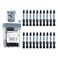 toolant PH2 Phillips Impact Bit Set, 2 Inch, 20-Piece, Magnetic