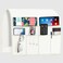 Joywell Remote Control Holder Armchair Caddy Armrest Organizer White
