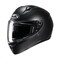 HJC C10 Solid Full Face Motorcycle Helmet (Semi Flat Black, Large