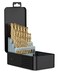 Lichamp 29Pcs High-Speed Steel Drill Bits, Titanium Coated, 1/16" to 1/2