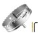 Mollom 5-3/8" (137mmHeavy Duty Carbide Hole Saw with 2 Pilot Bits