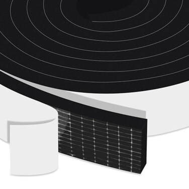 Trisiki Weather Strips for Doors, AC, Strong Adhesive, Blocks Drafts