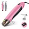 WORKPRO 400W Mini Heat Gun with Reflector Nozzle and 2 Temp Settings