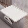 Danfoxer Couch Arm Tray,Bamboo Folding Sofa Tray,Sofa Armrest Trays Clip-On Couch Desk for Drinks,Snacks,Phone,Remote Control（White