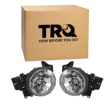 TRQ Headlight Set Halogen 2 Piece