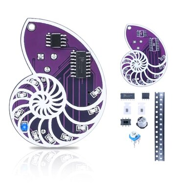 BANRIA SMD Soldering Practice Kit, DIY LED Seashell Electronics Project
