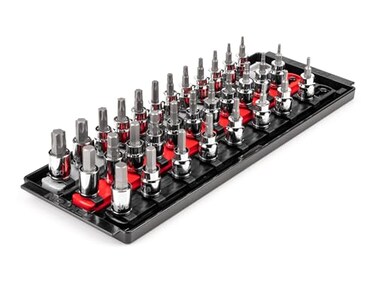 TEKTON Hex and Torx Bit Socket Set, 31-PieceSHB91203