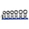 VIM Tools VIM 6 PC. 12PT Nano Flex Offset RATCHETING Attachment Set - 3/8" Drive (14-19MM