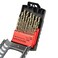 Sabre Tools 29-Piece Cobalt Drill Bit Set Heavy-Duty Drill Bits for Steel, Hard Metal, Cast Iron (29pcs