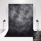Kate 5x7ft/1.5x2.2m Medium Grey Portrait Backdrop Headshot Background Gray Texture Fabric Photography Studio Props
