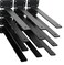 MHMYDZ 12 Pack - 14 inch Black Hidden L Shelf Bracket (1/5 Inch ThickedIron Floating Shelf Brackets Rustic Industrial Metal Brackets for Shelf Support