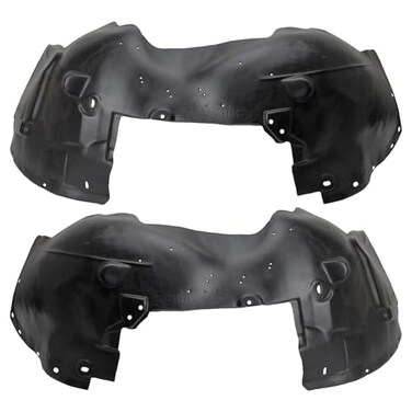 TRQ Front Driver and Passenger Side Inner Fender Liner Set