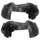 TRQ Front Driver and Passenger Side Inner Fender Liner Set