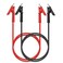 AEDIKO 2pcs Alligator Clips Test Leads Set Dual Ended 15A Test Lead Wire Cable with Insulators Clips with Protective Jack Copper Clamps for Electrical Testing 3.3 ft/1m