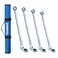 toolant 4PCS Extra Long Ratcheting Wrench Set Flex Head Metric 21-24mm