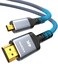 Highwings 4K Micro HDMI to HDMI Cable 10 FT, 4K@60Hz