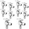 HeSun 10PC 1/2" PEX-A Expansion x 3/8" OD Compression Angle Stop Valve