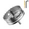 Mollom 3-11/16" (94mmHeavy Duty Carbide Hole Saw with 2 Pilot Bits