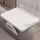 Danfoxer Couch Arm Tray with 360°Phone,Bamboo Folding Sofa Tray,Sofa Armrest Trays Clip-On Couch Desk for Drinks,Snacks,Phone,Remote Control（White