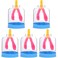 Mobestech Human Lung Breathing Model Educational Teaching Aid with Diaphragm Simulation Portable Lung Anatomy Model for Scientific Experiments and Classroom Demonstrations
