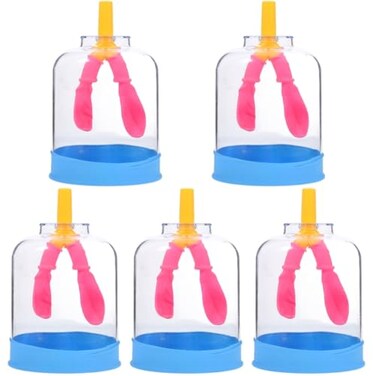 Mobestech Human Lung Breathing Model Educational Teaching Aid with Diaphragm Simulation Portable Lung Anatomy Model for Scientific Experiments and Classroom Demonstrations