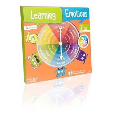 Open The Joy Learning Emotions Toolkit: Explore Emotions with a Unique and Engaging Sticker Game for Children - Ages 5 Yearsup