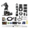 LewanSoul Robotic Arm with Arduino 5DOF/Axis AI Smart Robot Arm Open Source STEM Educational Building RoboticsEngineering Kits, Science/Coding/Programming Set, miniArm Standard Kit