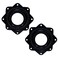 suiwotin 2pcs 3" Square Lazy Susan Turntable Heavy Duty Hardware