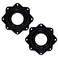 suiwotin 4pcs 3" Square Lazy Susan Turntable Heavy Duty Hardware