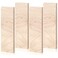 Chunful 4 Pcs Curly Maple Knife Handle Material