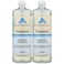 Essentials Clearly Glycerin Liquid Hand Soap Refill, Unscented, 32 fl oz, 2 Pack