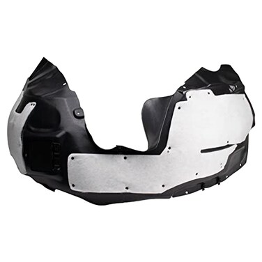 TRQ Front Left Inner Fender Liner Black Drivers Side