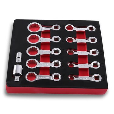maXpeedingrods 12PCS Torque Adapter Set, SAE Torque Wrench Adapter Set